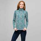 Paisley Turtleneck Top, , small