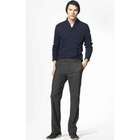 Basic Leg Trousers, Grey, small