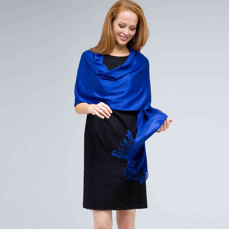 Classic Wrap, Sapphire, large
