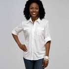 Classic Button Front Shirt, , small